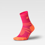 Running Ankle Socks Women | Pink Fluo / Orange