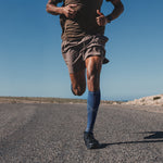 Running Socks Men | Blue / Grey