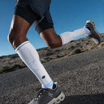 Running Socks Men | White / LightBlue