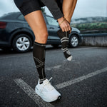 Running Socks Women | Black / Light Grey