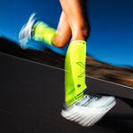 Running Socks Women | Yellow Fluo / Black
