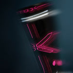 Reflective Running Socks Women | Black / Pink