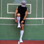 Running Socks Men | White / Black