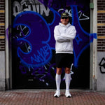 Running Socks Men | White / LightBlue