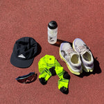 Running Socks Men | Yellow Fluo / Black