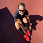 Running Socks Women | Black / Light Grey