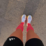 Running Socks Donna | Rosa Fluo / Arancione