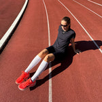Running Socks Women | White / Grey