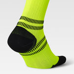 Running Ankle Socks Men | Yellow Fluo / Black