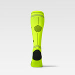 Reflective Running Socks Women | Yellow Fluo / Black