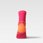 Running Ankle Socks Women | Pink Fluo / Orange
