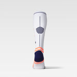 Running Socks Men | White / Orange Fluo