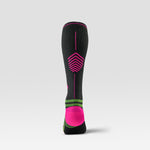 Running Socks Women | Charcoal / Fuchsia