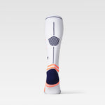 Running Socks Women | White / Orange Fluo