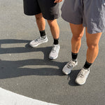 Running Ankle Socks Men | Black / Light Grey