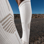 Running Socks Men | White / Grey