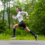 Running Socks Women | Dark Blue / Pink