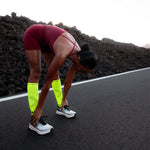 Running Socks Women | Yellow Fluo / Black