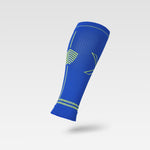 Calf Sleeves Men | Blue / Yellow
