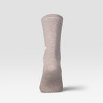 Cotton Everyday Ankle Socks Women | Beige Melange / White
