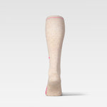 Cotton Everyday Socks Women | Sand Melange / Pink