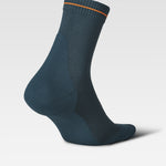 Dryarn® Hiking Ankle Socks Men | Petrol / Orange