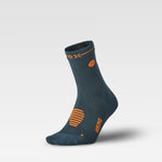Dryarn® Hiking Ankle Socks Men | Petrol / Orange