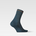 Dryarn® Hiking Ankle Socks Men | Petrol / Orange