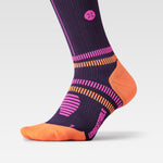 KLABU Running Socks Men | Purple / Orange / Pink