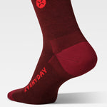 Everyday Merino Ankle Socks Women | Bordeaux / Red