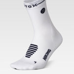 Merino Hiking Ankle Socks Men | White / Navy