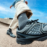 Cotton Everyday Socks Men 2-Pack | Black / White