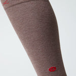 Cotton Everyday Socks Women | Light Brown / Red