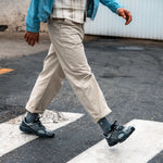 Cotton Everyday Socks Men | Mid Grey / White