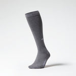 Cotton Everyday Socks Men | Mid Grey / White