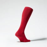 Cotton Everyday Socks Women | Red / Light Grey