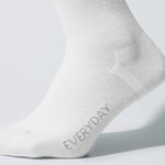 Cotton Everyday Socks Men | White / Grey
