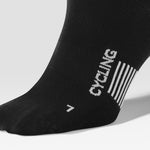 Cycling Mid-Calf Socks Men | Black / White