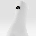 Cycling Mid-Calf Socks Men | White / Black
