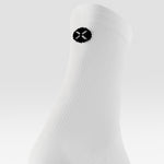 Cycling Mid-Calf Socks Men | White / Black