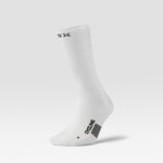 Cycling Mid-Calf Socks Women | White / Black