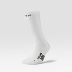 Cycling Mid-Calf Socks Men | White / Black