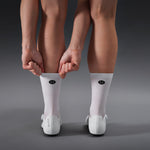 Cycling Mid-Calf Socks Women | White / Black