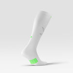 Cycling Socks Men | White / Green Fluo
