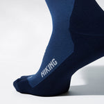 Dryarn® Hiking Ankle Socks Men | Blue / Light Grey