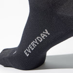 Merino Everyday Ankle Socks Men 2-Pack | Black / Grey