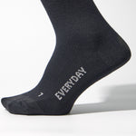 Merino Everyday Ankle Socks Women 2-Pack | Black / Grey
