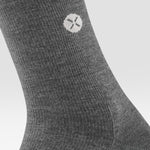 Merino Everyday Socks Men | Dark Grey / White