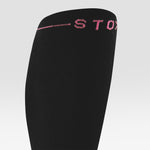 Merino Everyday Socks Women | Black / Fuchsia