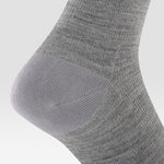 Merino Everyday Socks Women | Silver Grey / White